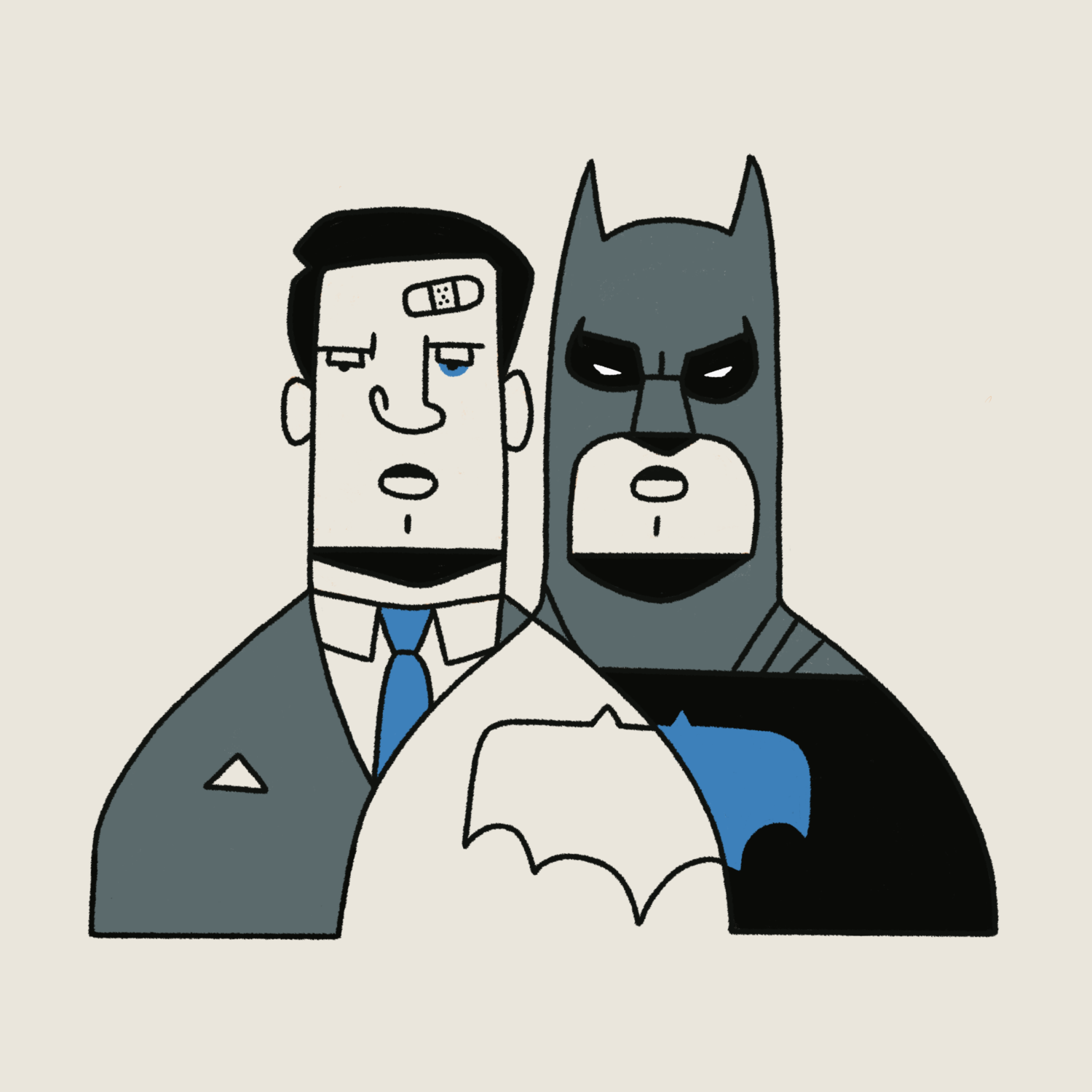 Bruce & Batman