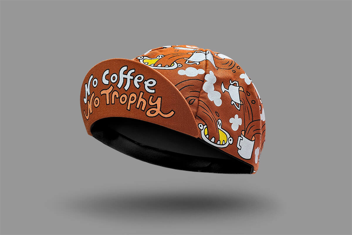 No Coffee No Trophy Cycling Cap