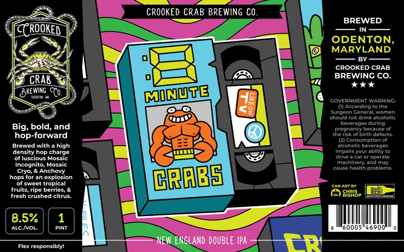 8 Minute Crabs