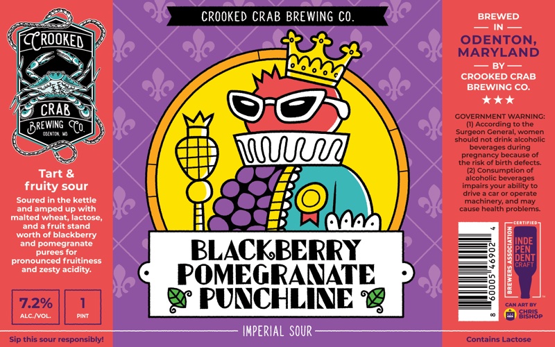 Blackberry Pomegranate Punchline