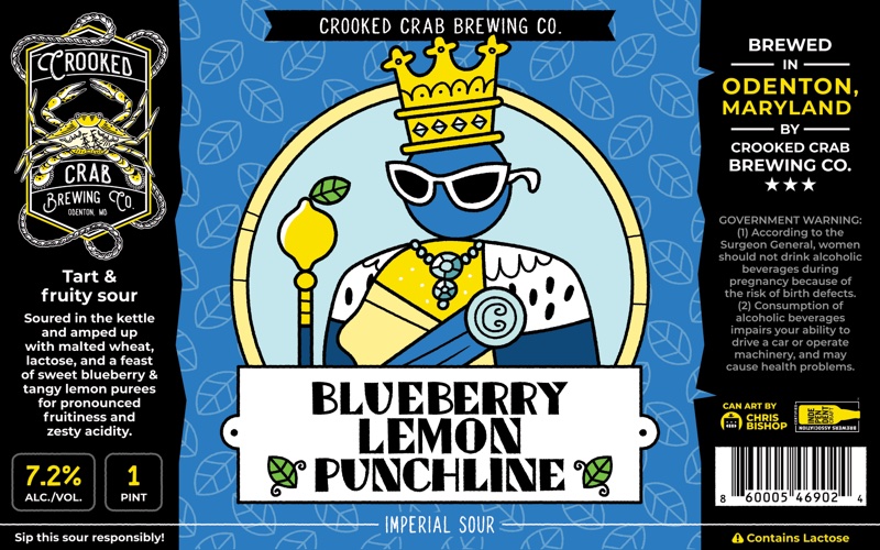 Blueberry Lemon Punchline
