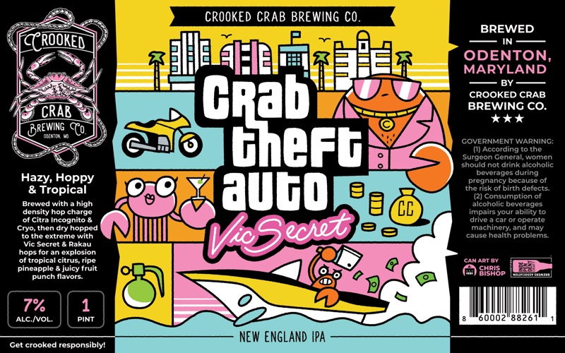 Crab Theft Auto: Vic Secret