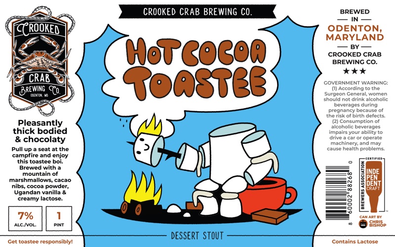 Hot Cocoa Toastee