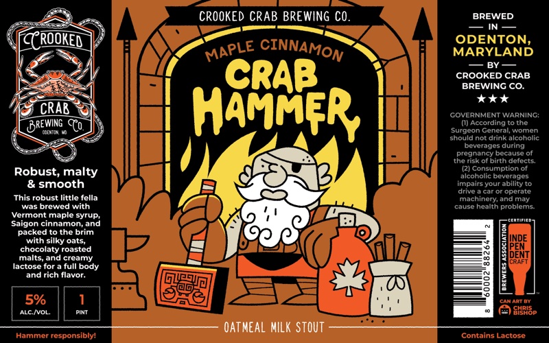 Maple Cinnamon Crab Hammer