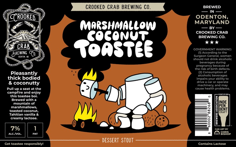 Marshmallow Coconut Toastee