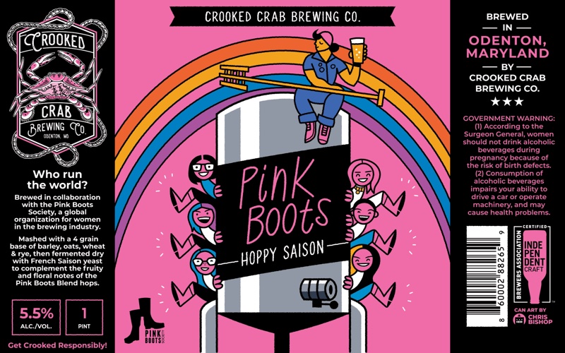 Pink Boots Hoppy Saison
