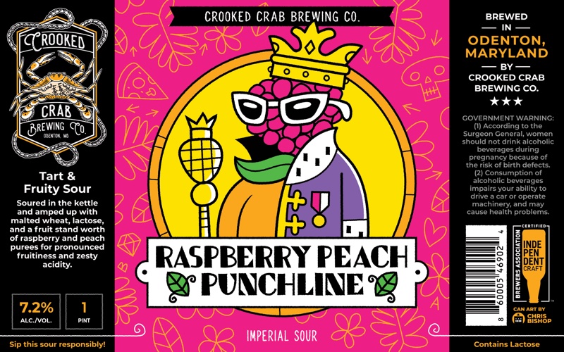 Raspberry Peach Punchline