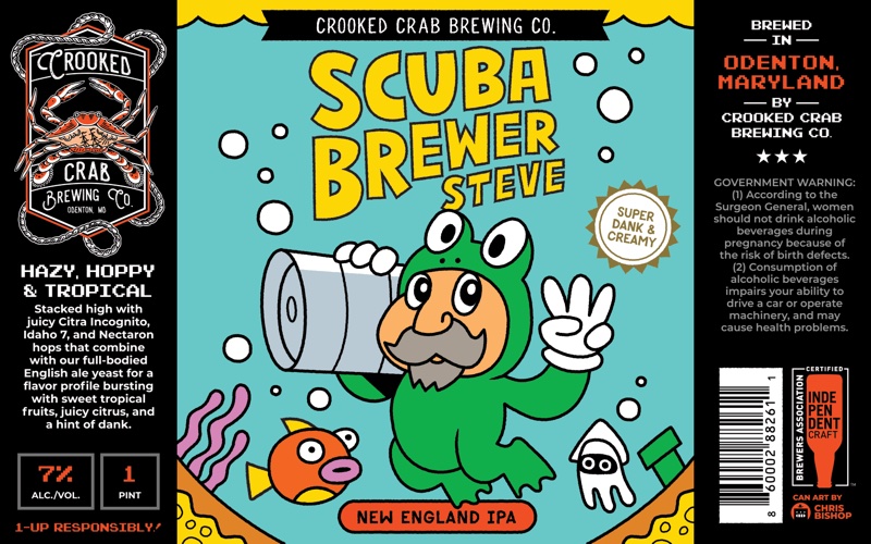 Scuba Brewer Steve