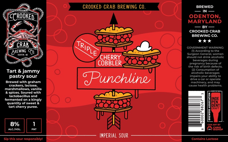 Triple Cherry Cobbler Punchline