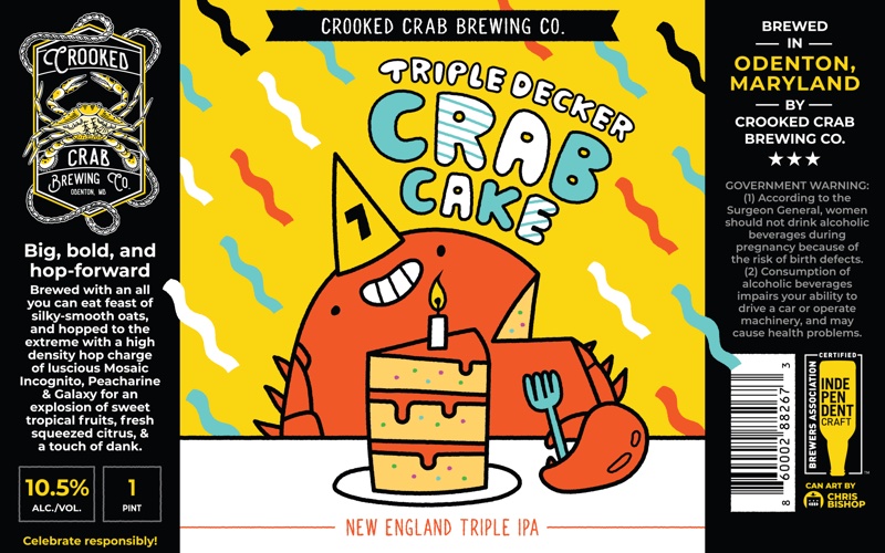 Triple Decker Crab Cake