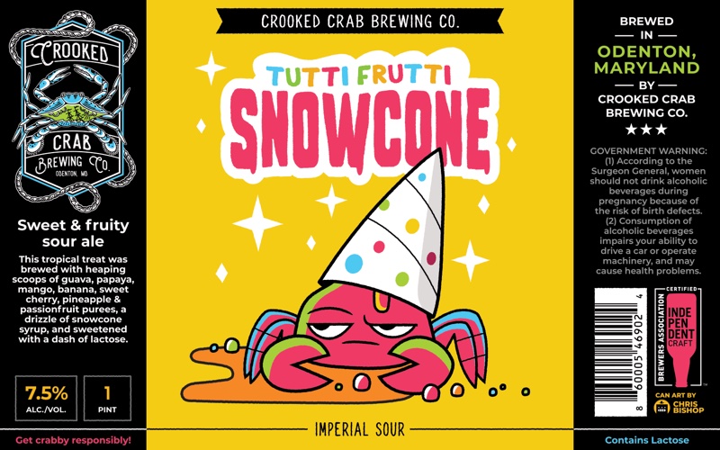 Tutti Frutti Snowcone