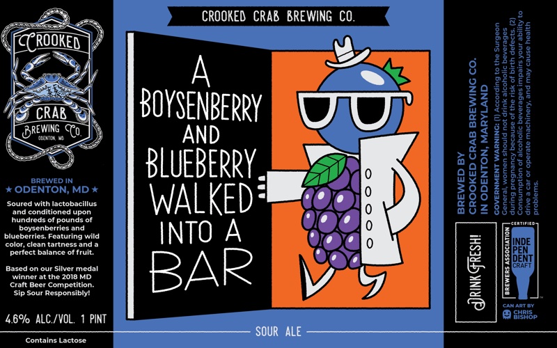 A Boysenberry & Blueberry Walked into a Bar