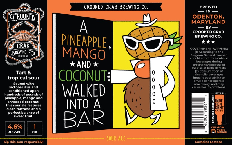 A Pineapple, Mango & Coconut Walked into a Bar