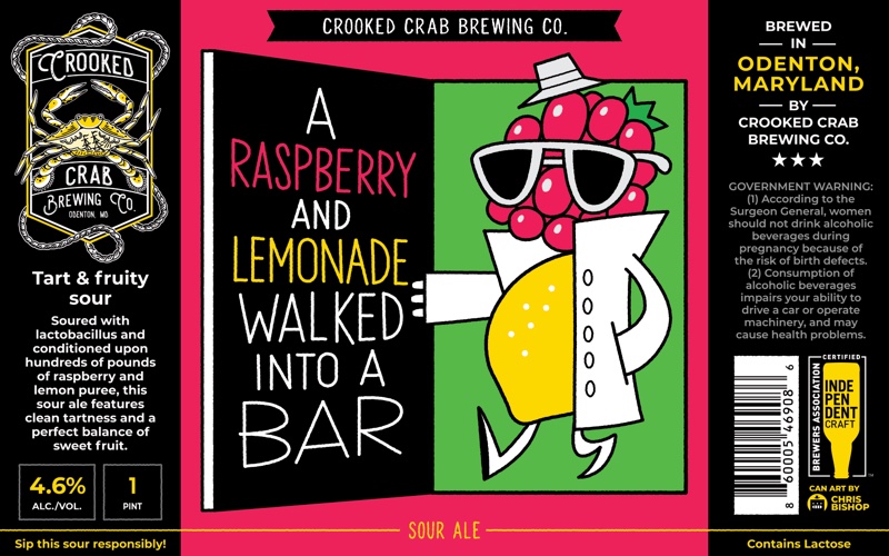 A Raspberry & Lemonade Walked into a Bar