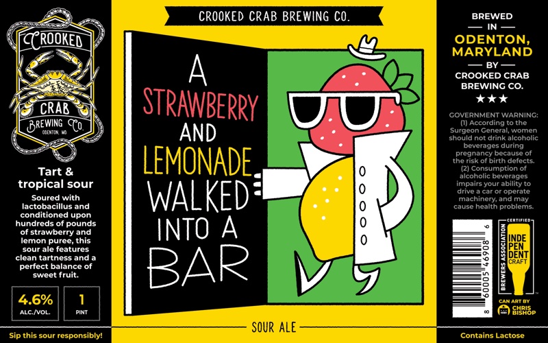 A Strawberry & Lemonade Walked Into a Bar