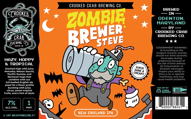 Zombie Brewer Steve