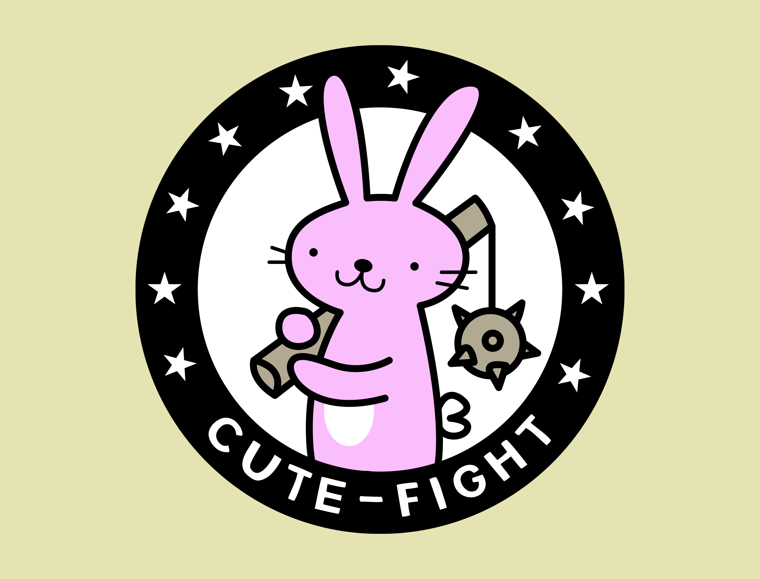 Cute Fight Logo