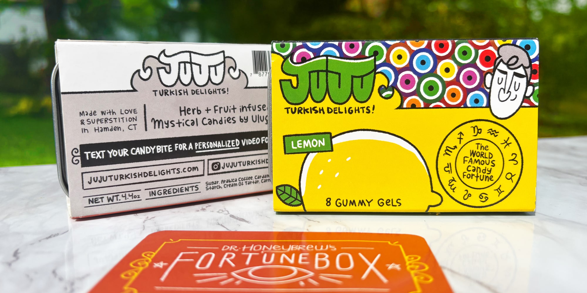 Dr. Honeybrew packaging